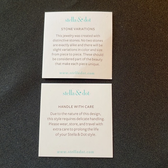 Stella & Dot Multi Colored Mixed Metal Gold-tone Mae Statement Necklace - Picture 8 of 8